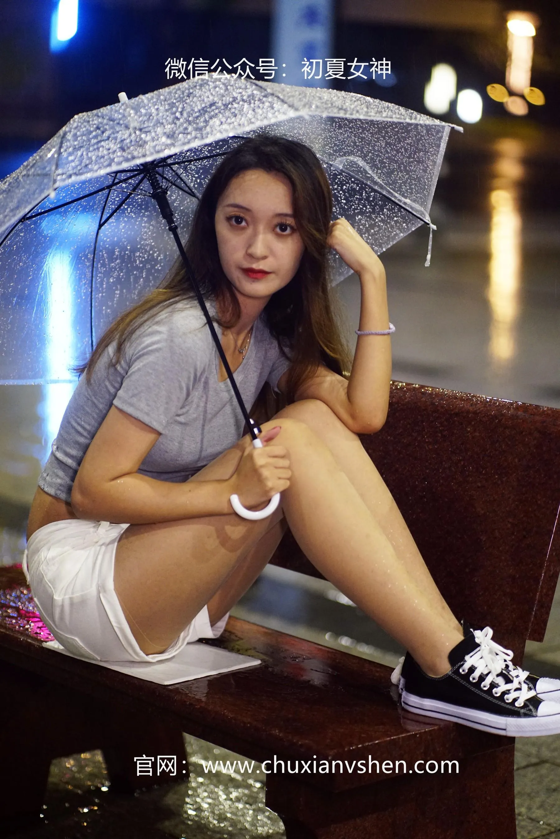 初夏女神 NO.037 依依 夏日夜雨 [72P]插图3